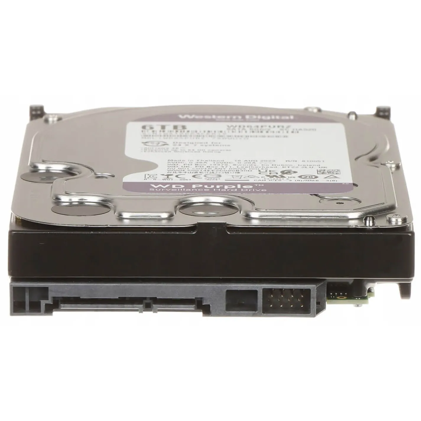 Жесткий диск 3.5" 6TB 256MB Western Digital Purple (WD64PURZ) - Фото 2